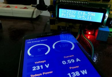 IOT Base AC Electricity Energy Meter