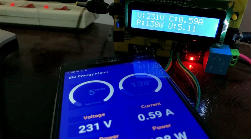 IOT Base AC Electricity Energy Meter